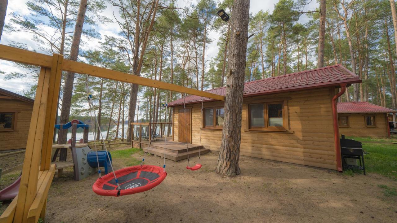 Sloneczny Domek Borsk Nr 2 I 15 - Nad Samym Jeziorem W Pierwszej Linii Экстерьер фото