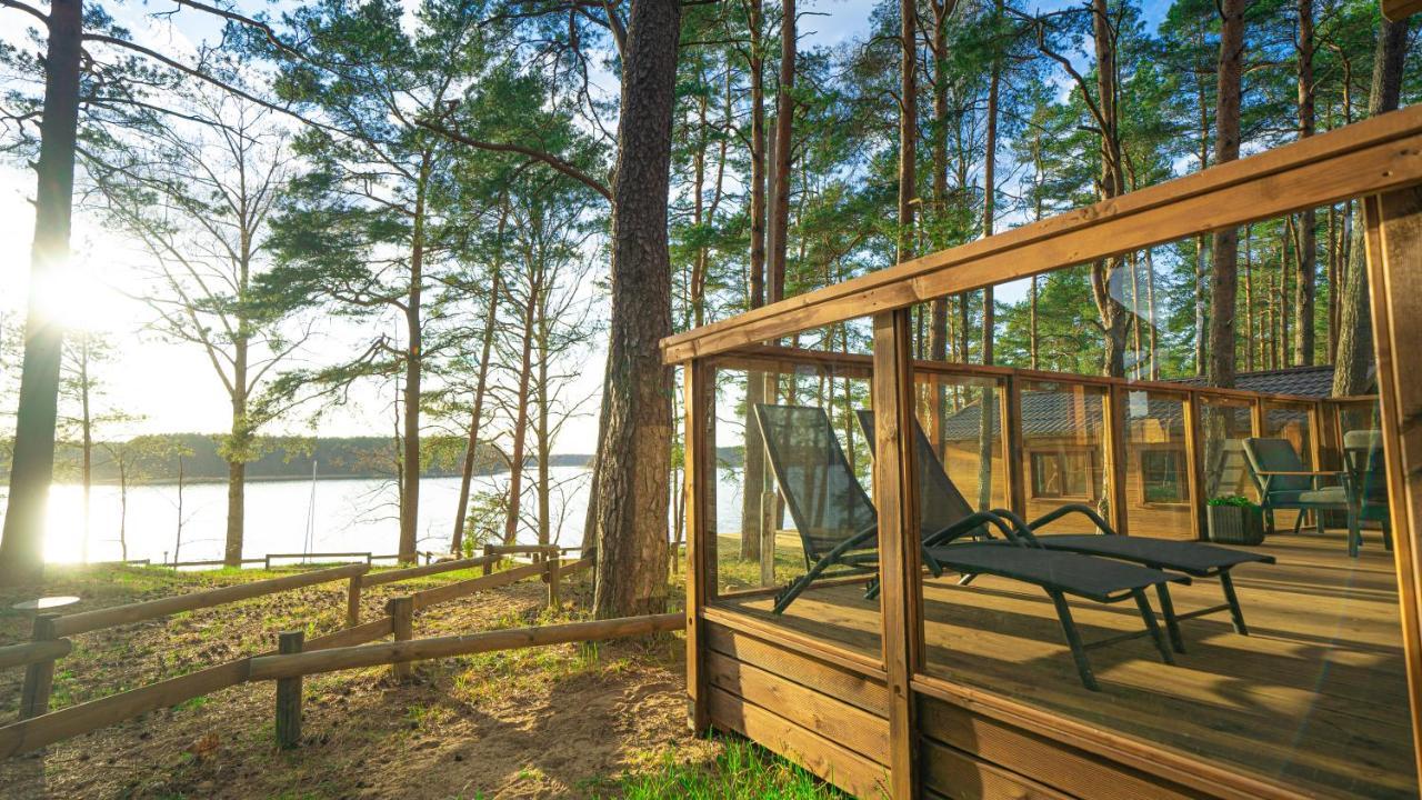 Sloneczny Domek Borsk Nr 2 I 15 - Nad Samym Jeziorem W Pierwszej Linii Экстерьер фото