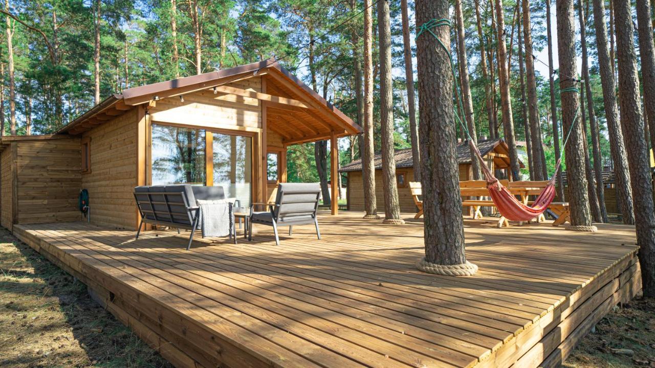 Sloneczny Domek Borsk Nr 2 I 15 - Nad Samym Jeziorem W Pierwszej Linii Экстерьер фото